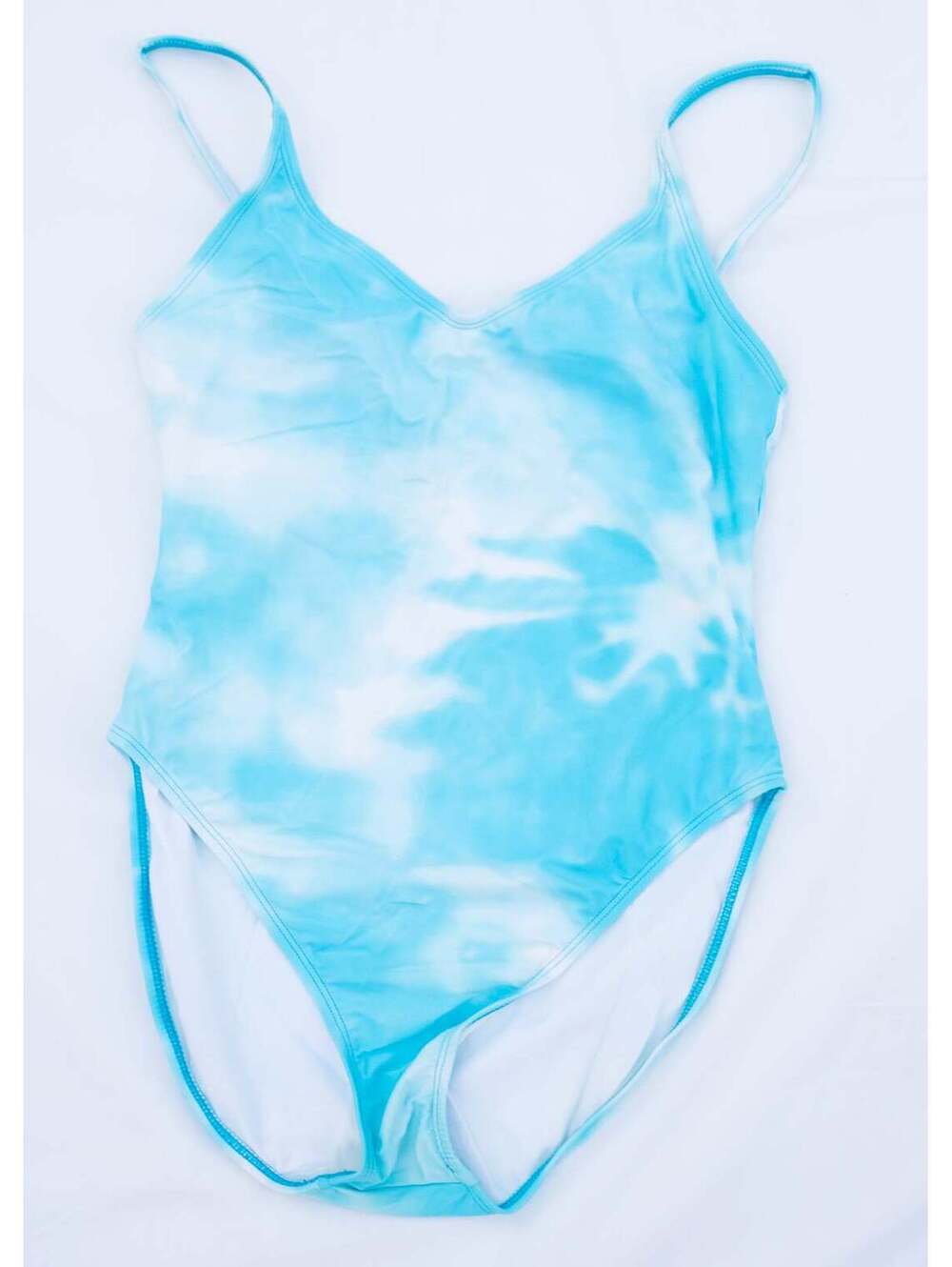 Anne Klein Cloud High-Waisted Bathing Suit